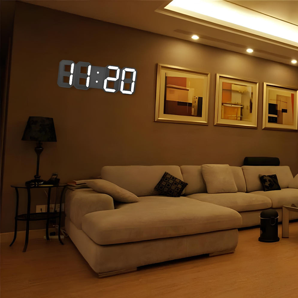 Horloge Murale Digital LED
