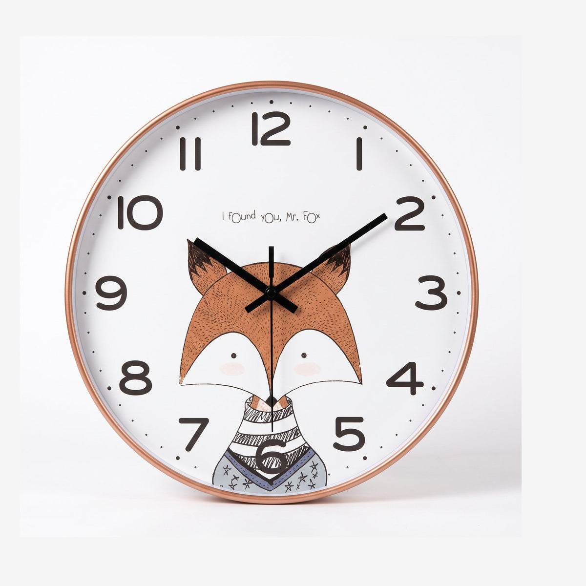 Horloge Murale Animal Renard