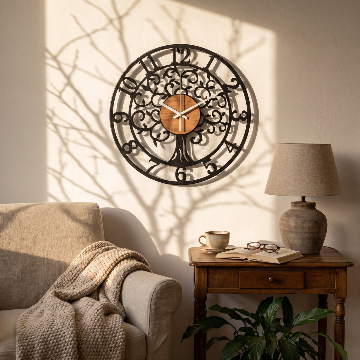Horloge Murale Arbre de Vie