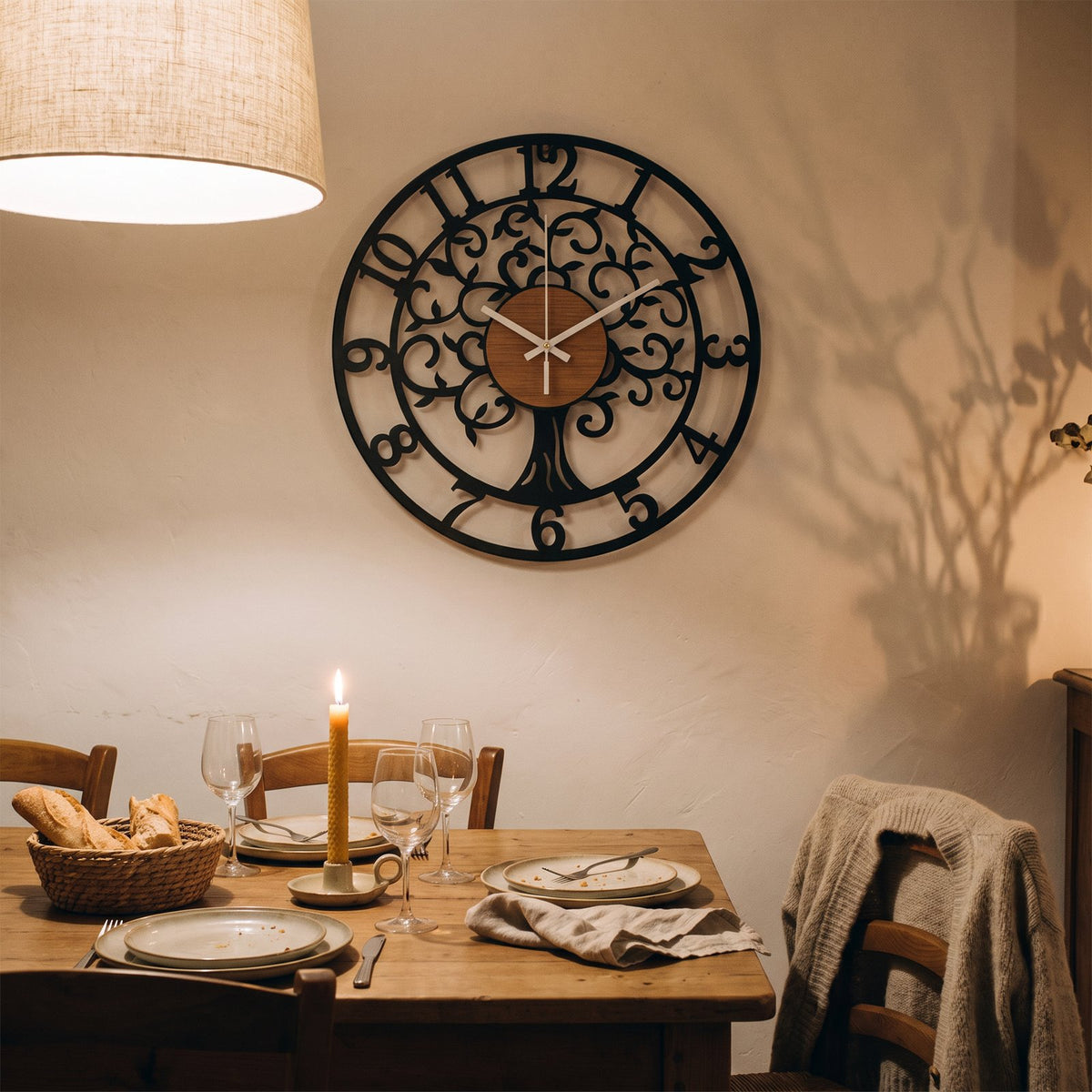 Horloge Murale Arbre de Vie