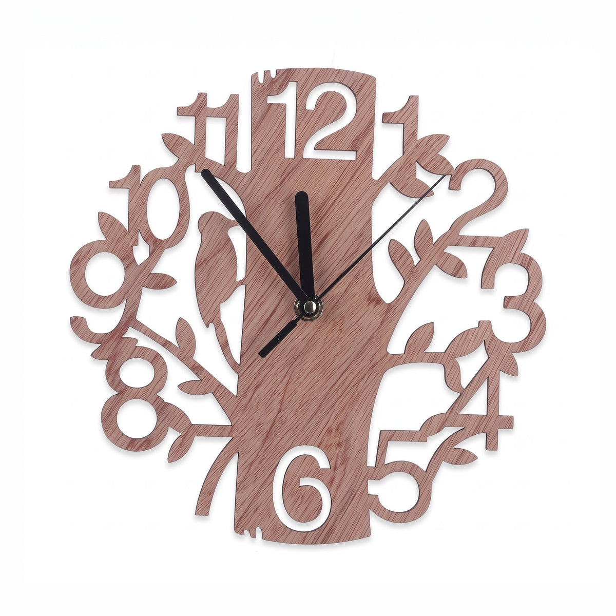 Horloge Murale Arbre en Bois