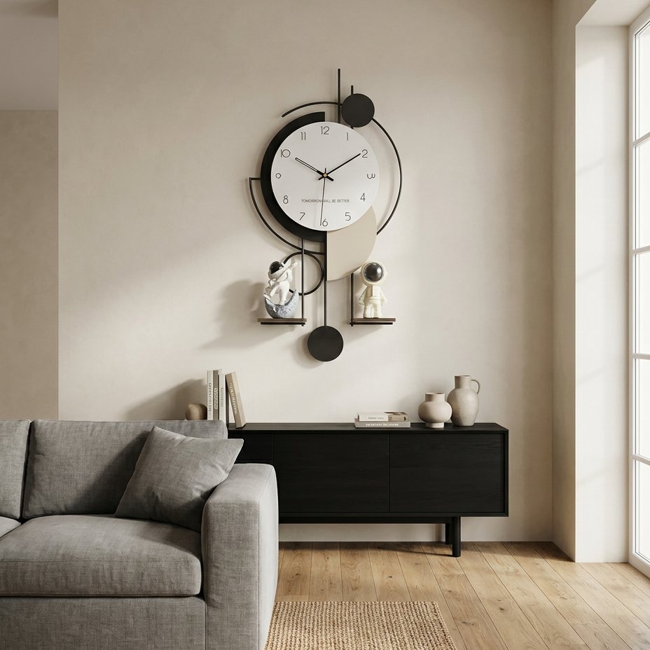 Horloge Murale Astronaute Design