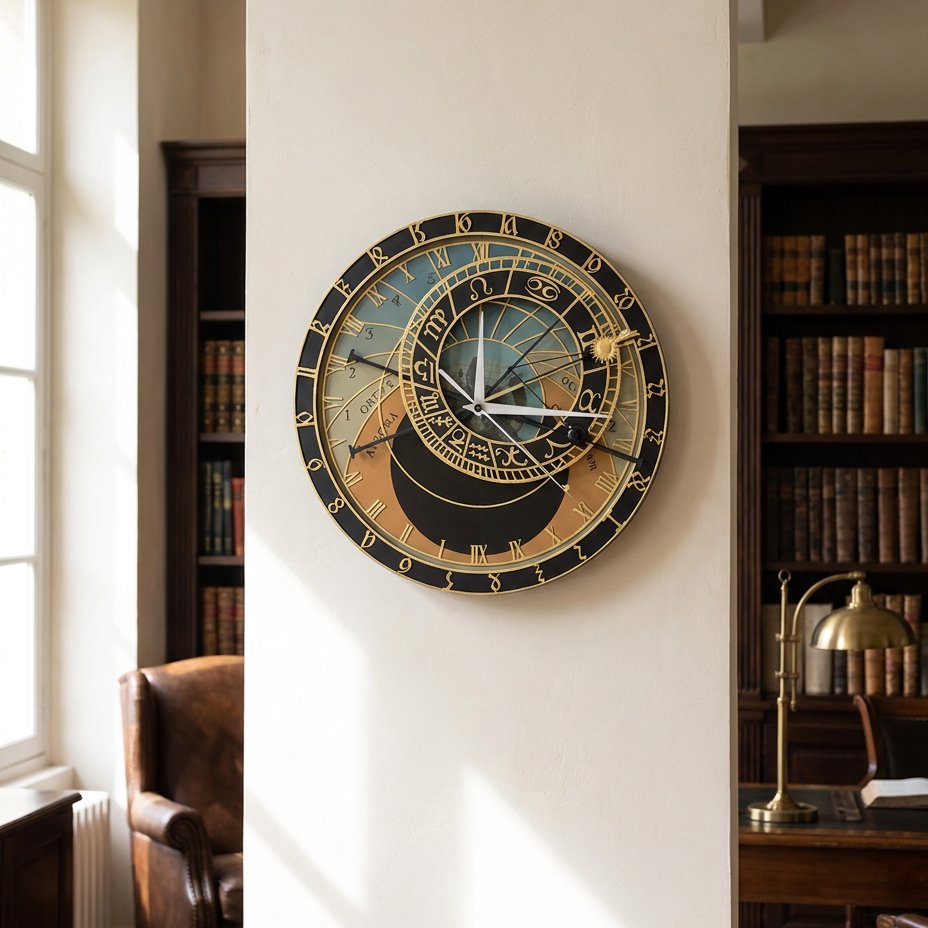 Horloge Murale Astronomique