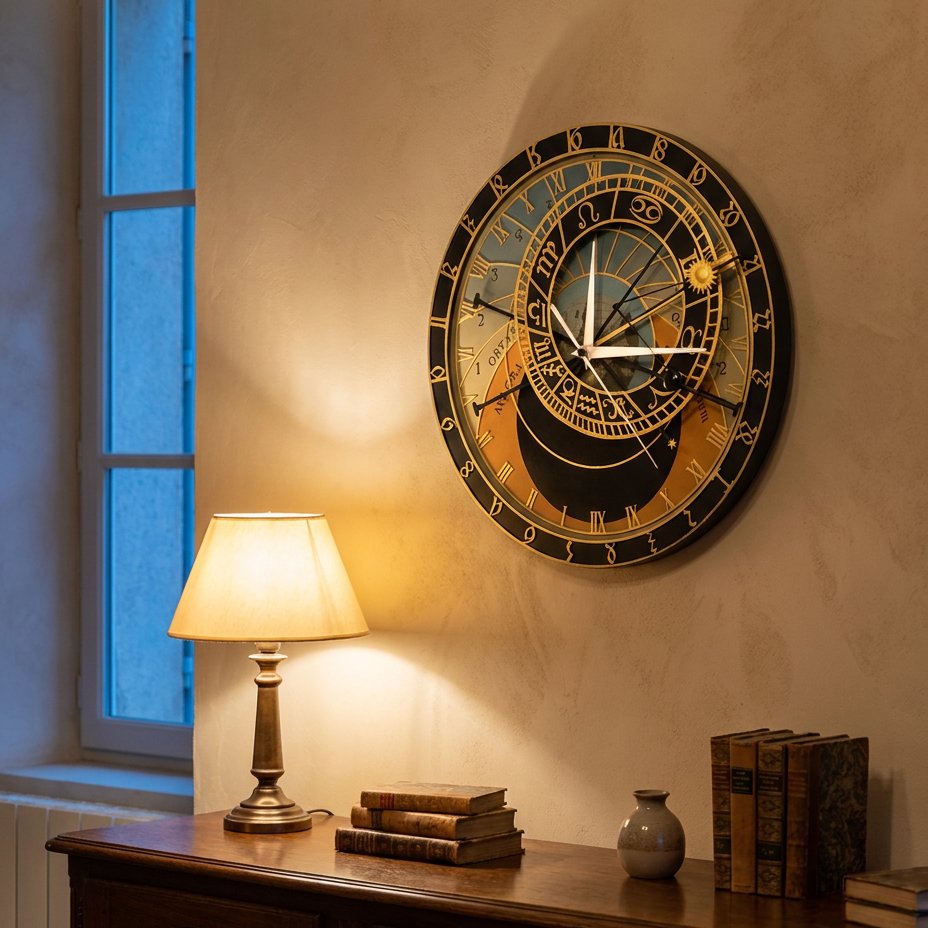 Horloge Murale Astronomique