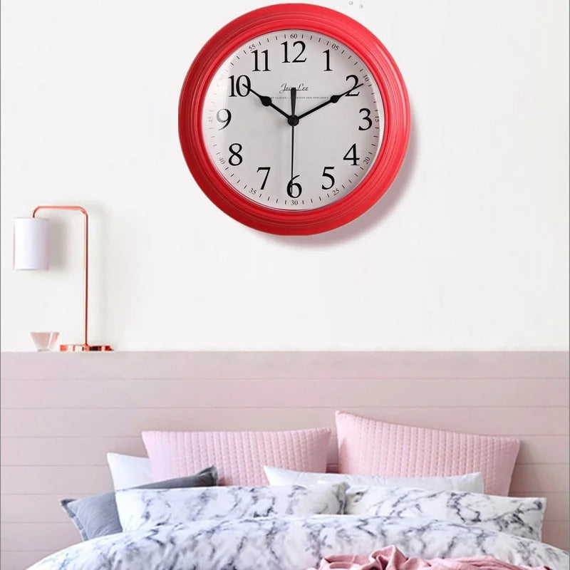 Horloge Murale Classique Blanche