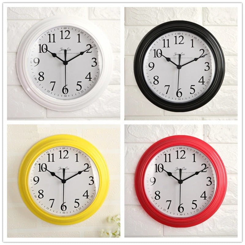 Horloge Murale Classique Blanche