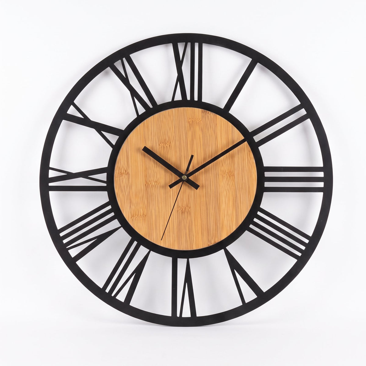Horloge Murale Cercle Bois