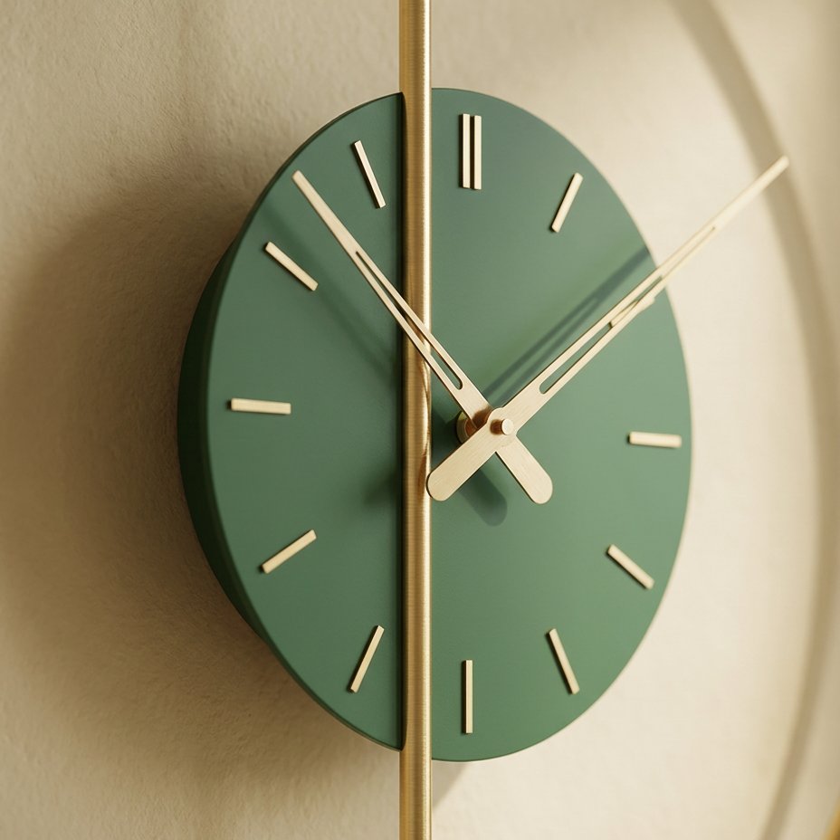 Horloge Murale Cercle Design