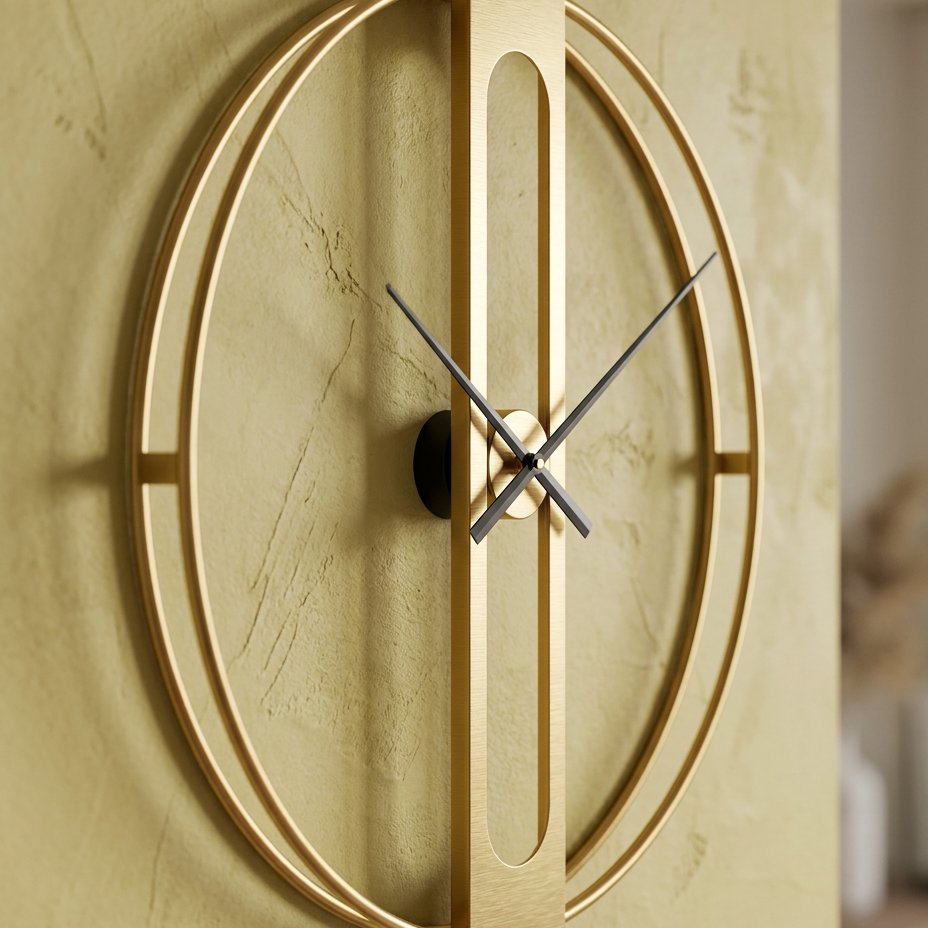 Horloge Murale Cercle Design