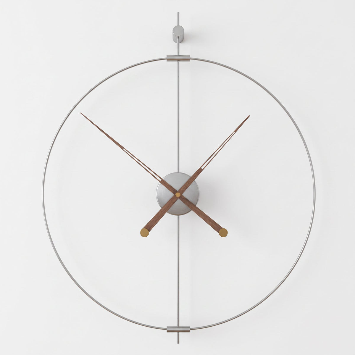Horloge Murale Cercle Doré