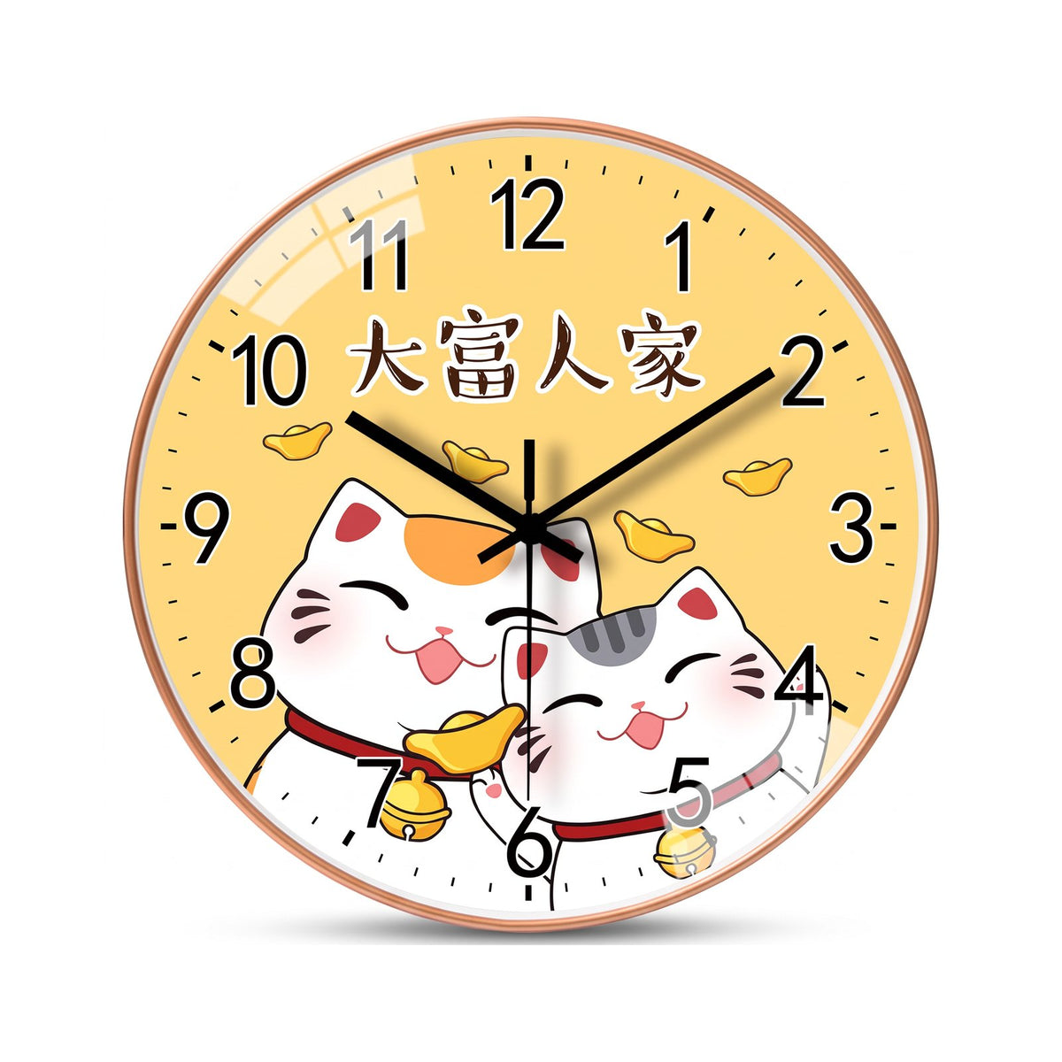 Horloge Murale Chat Maneki
