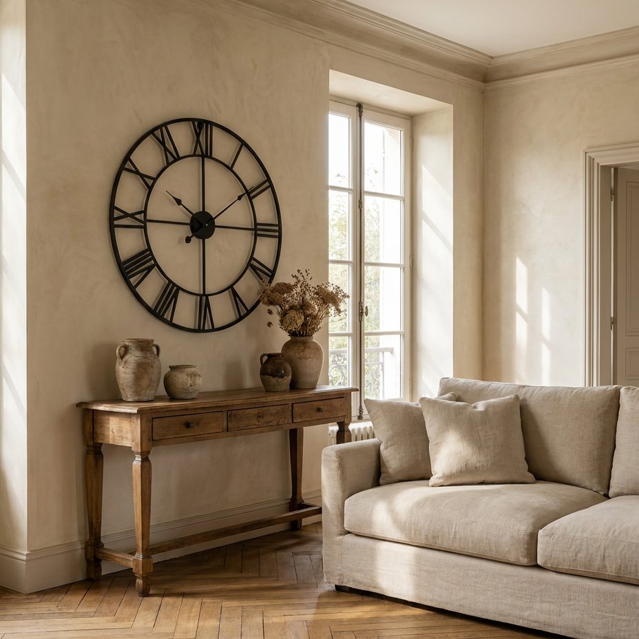 Horloge Murale Chiffres Romains