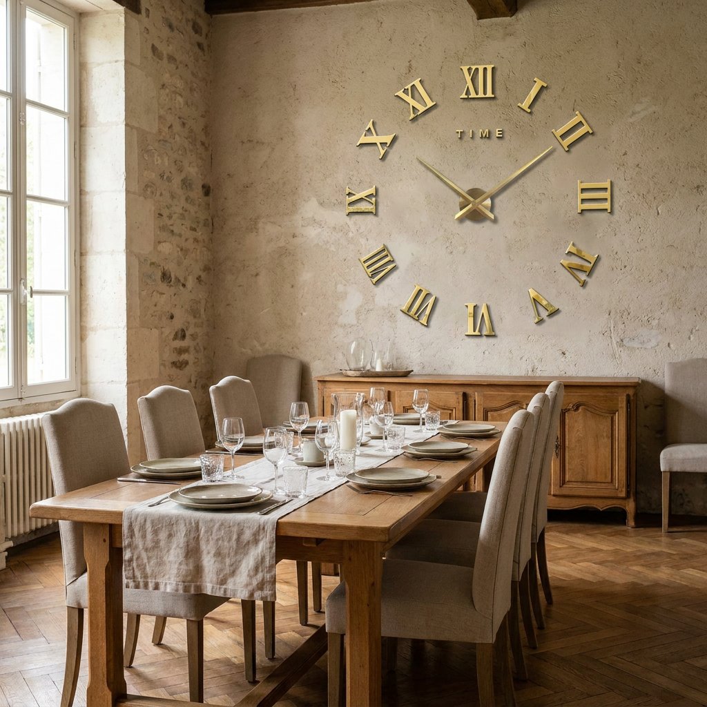 Horloge Murale Chiffres Romains