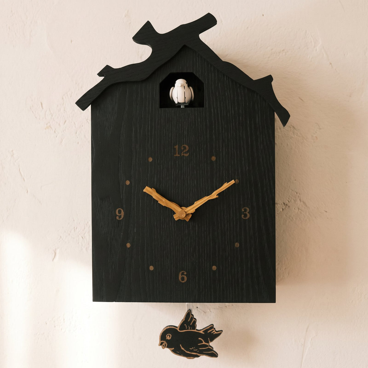 Horloge Murale Coucou Noir