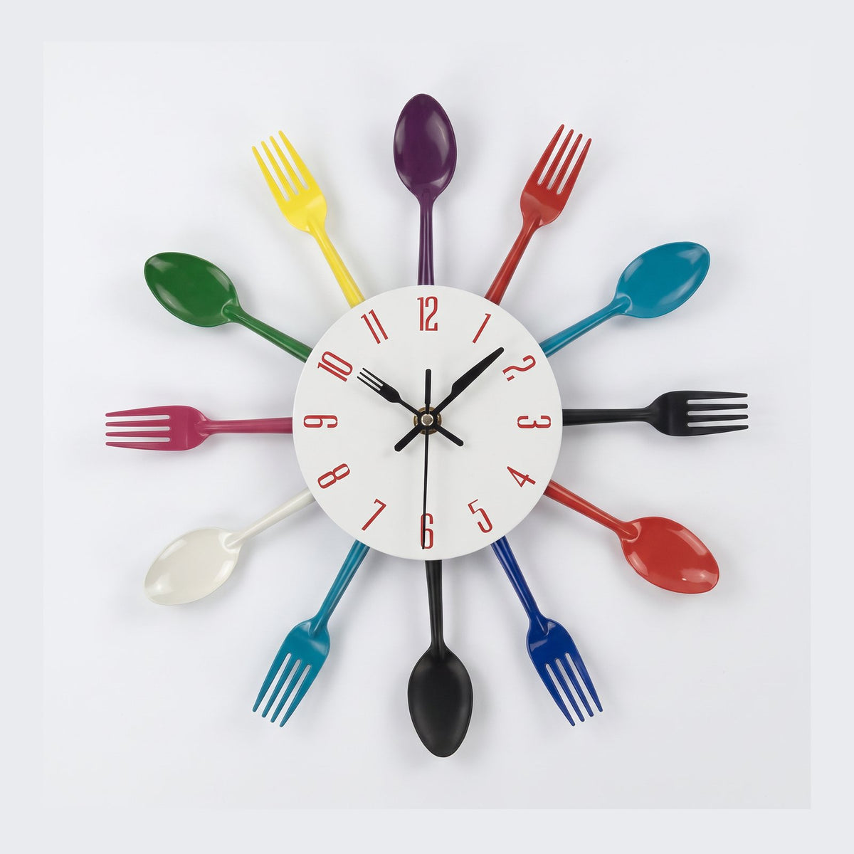 Horloge Murale Couverts Cuisine