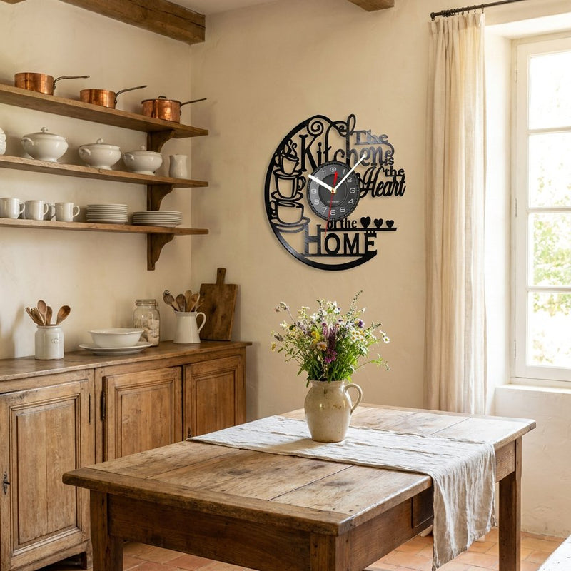 Horloge Murale Cuisine Café