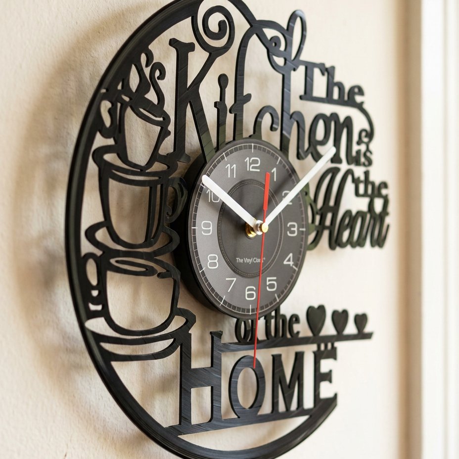 Horloge Murale Cuisine Café