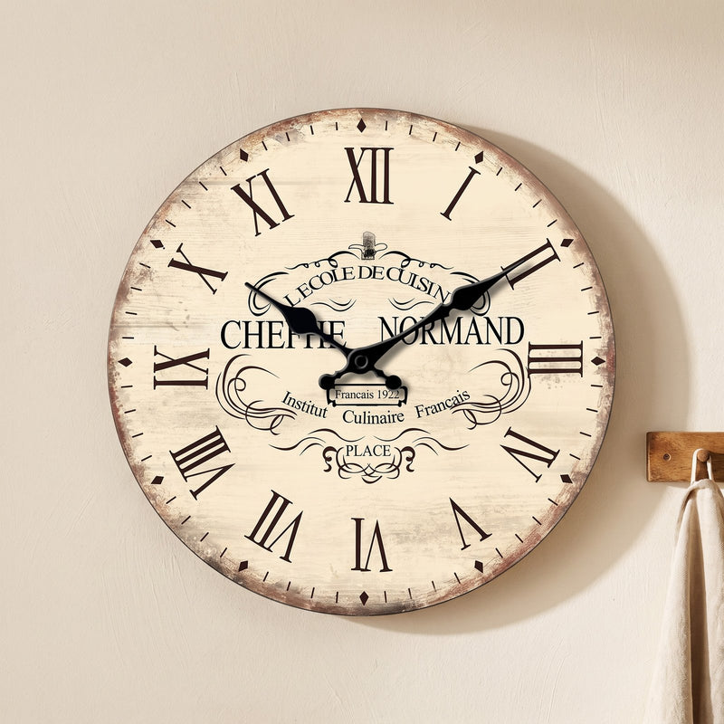 Horloge Murale Cuisine Vintage