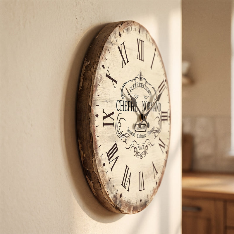 Horloge Murale Cuisine Vintage