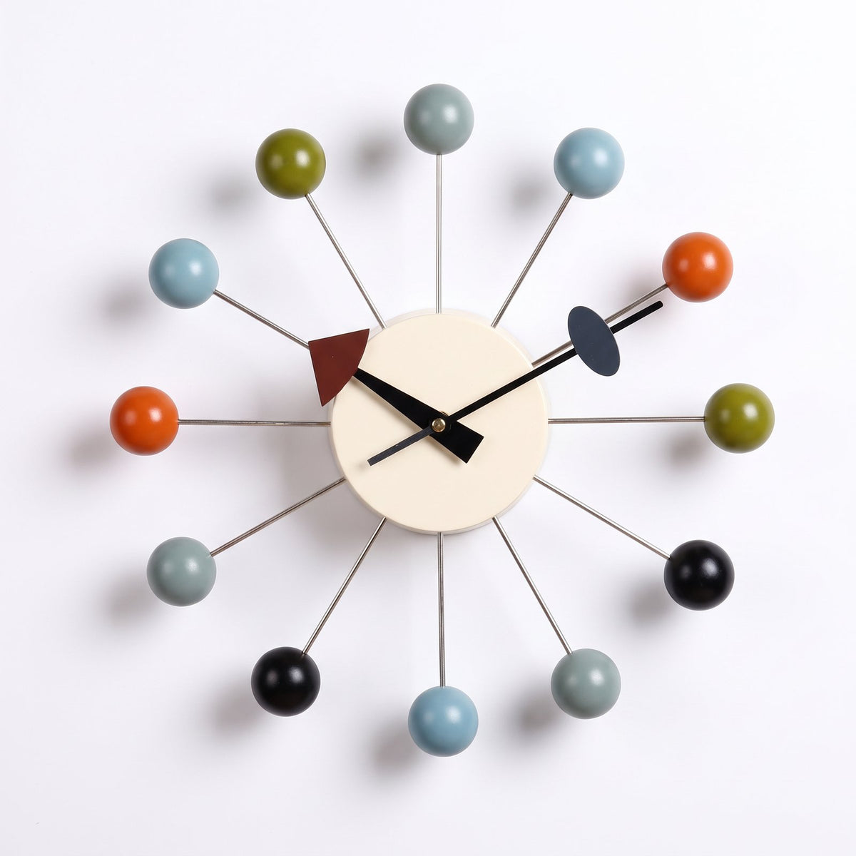 Horloge Murale Design Atomique