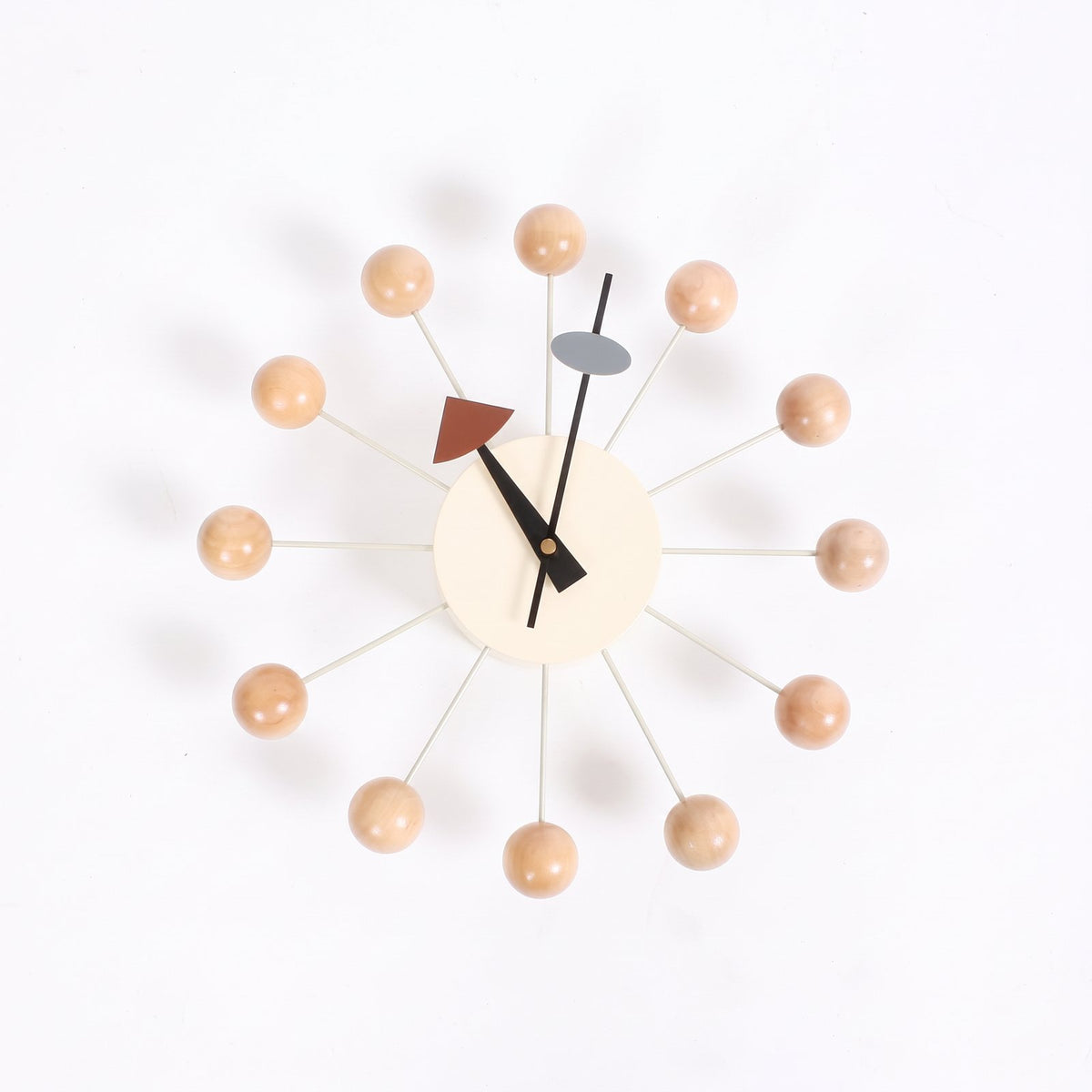 Horloge Murale Design Atomique