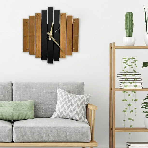 Horloge Murale Zen Asymétrique
