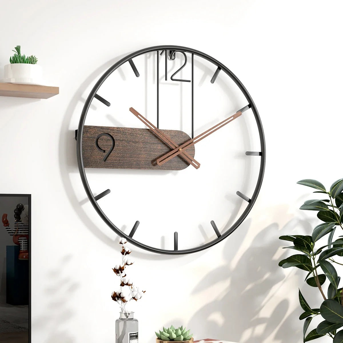 Horloge Murale Fer Moderne