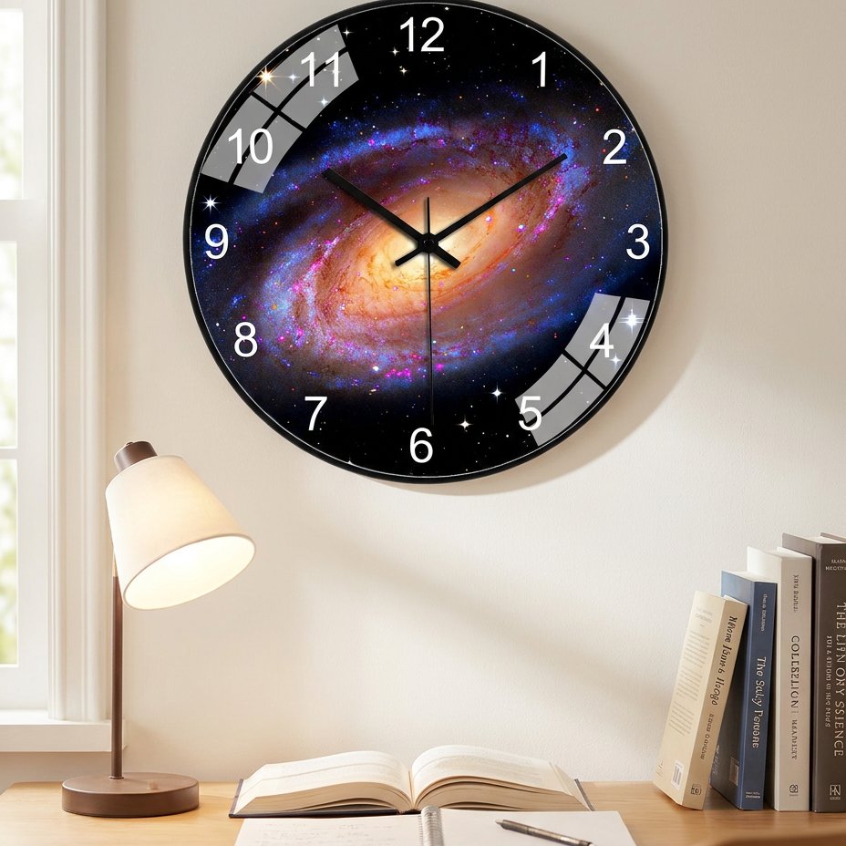 Horloge Murale Espace Astral