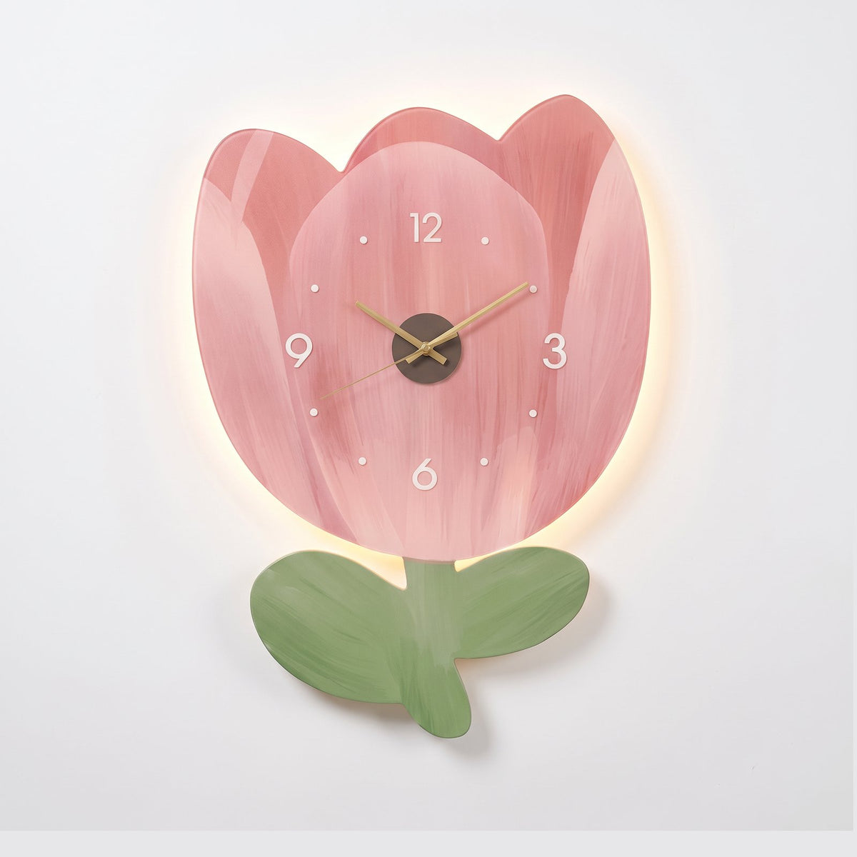 Horloge Murale Fleur Printemps