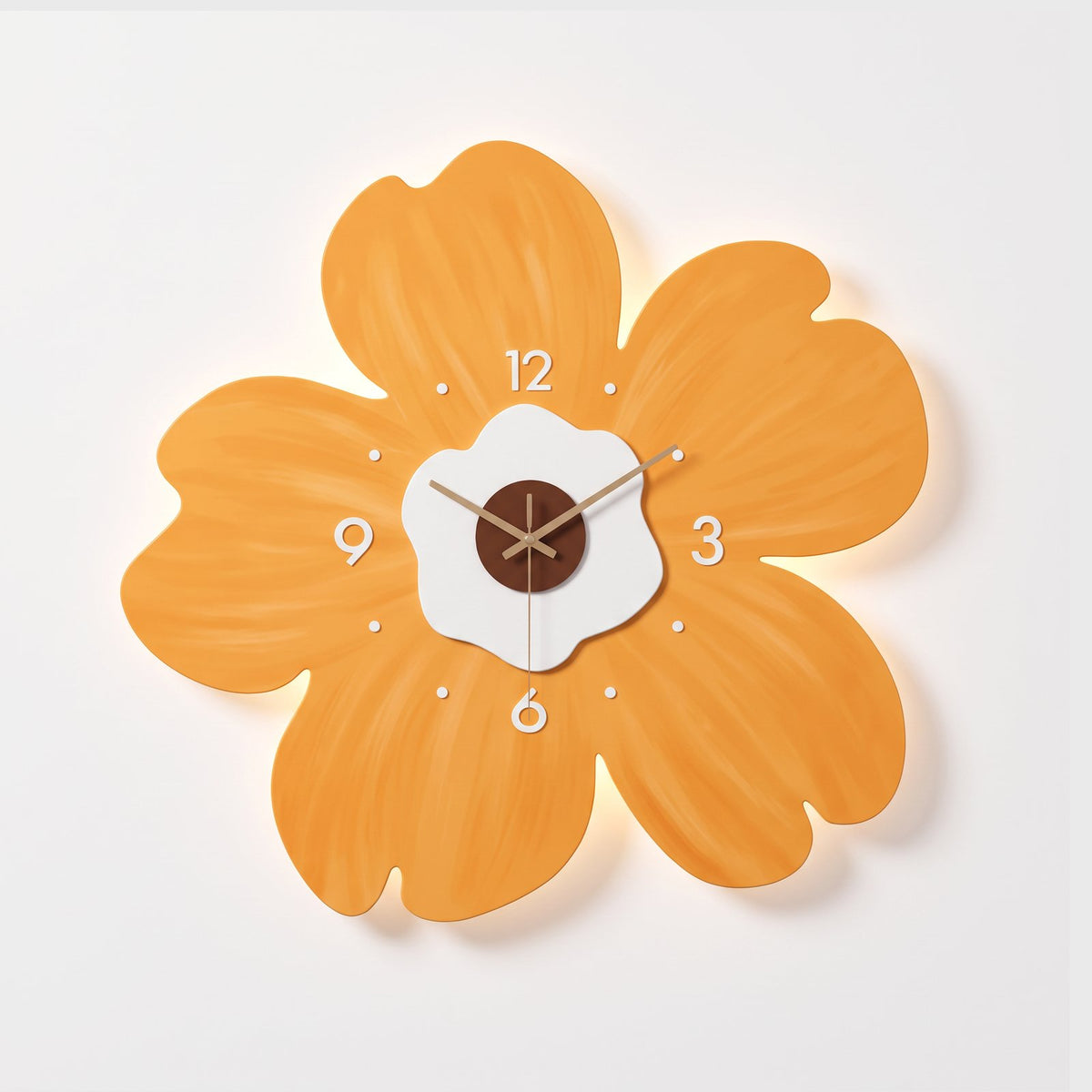 Horloge Murale Fleur Printemps