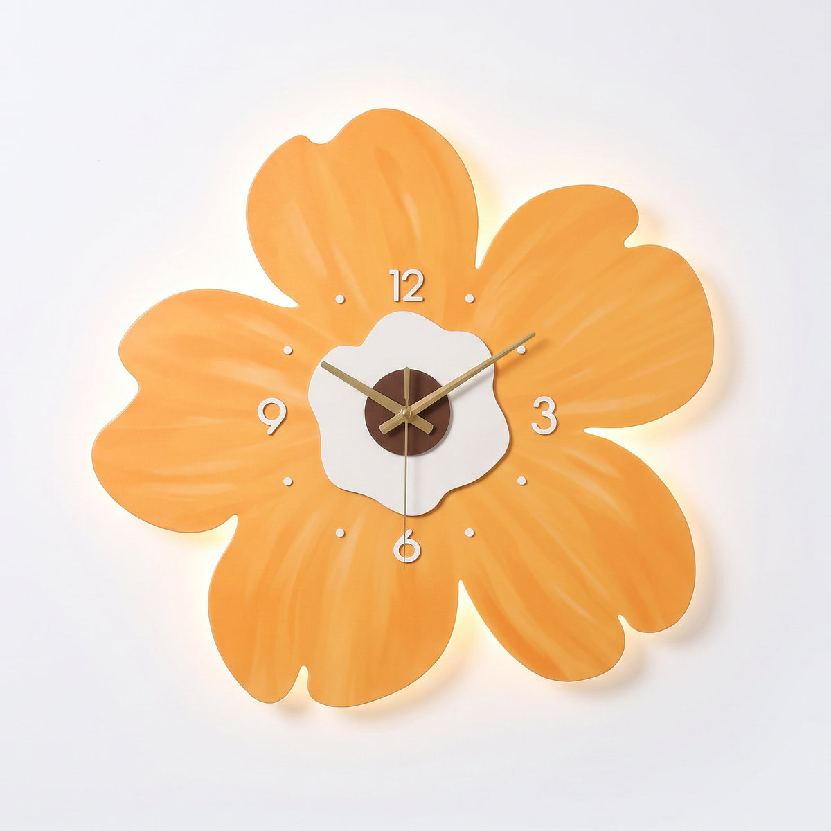 Horloge Murale Fleur Printemps