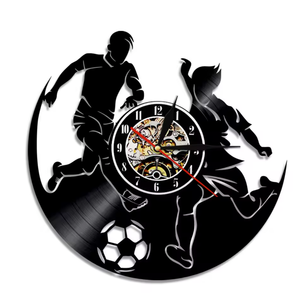 Horloge Murale Footballeurs