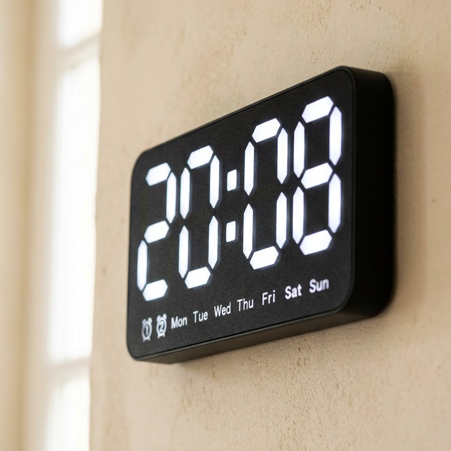 Horloge Murale LED Digitale