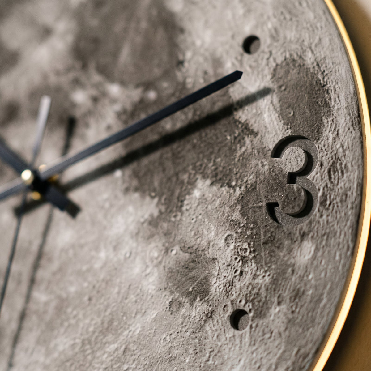 Horloge Murale Lunaire LED