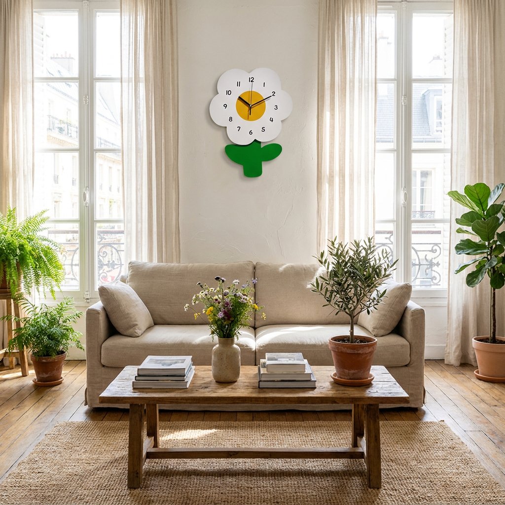 Horloge Murale Marguerite