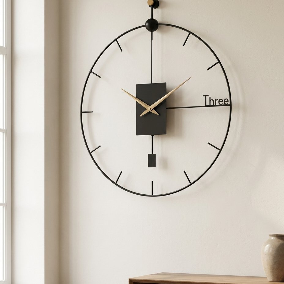 Horloge Murale Moderne Pendule