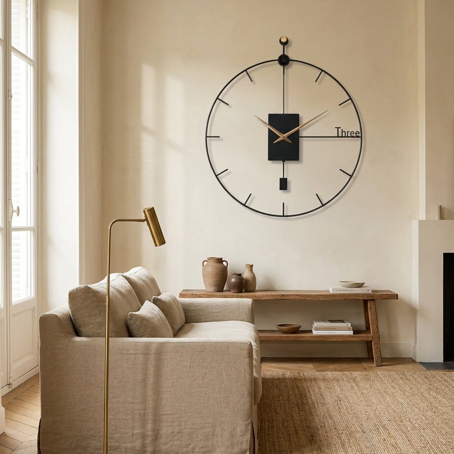 Horloge Murale Moderne Pendule