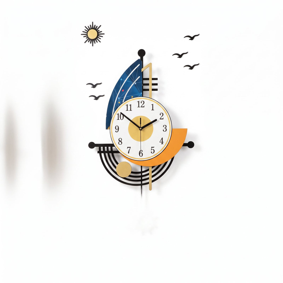Horloge Murale Nautique Voile