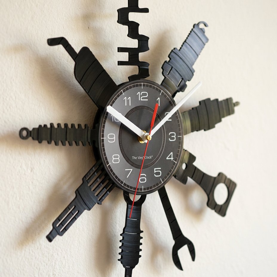 Horloge Murale Outils Mécanique