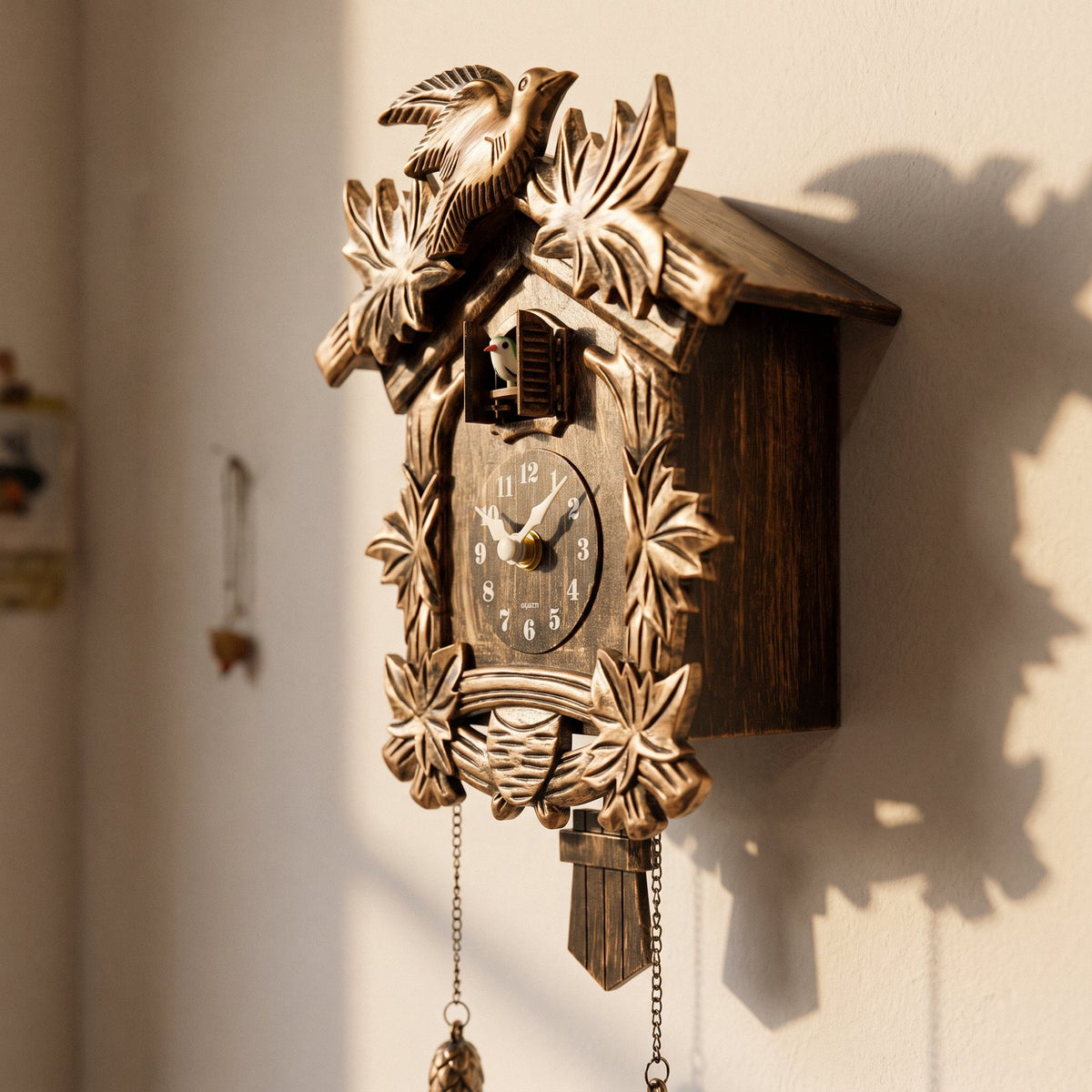 Horloge Murale Pendule Coucou Vintage