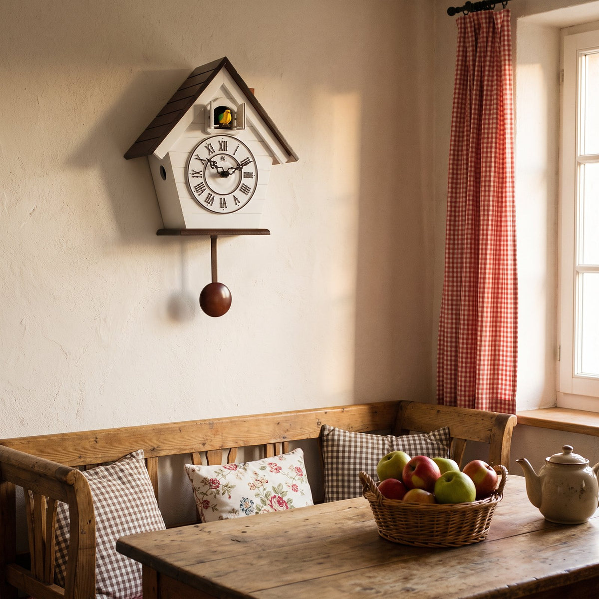 Horloge Murale Pendule Maison Coucou