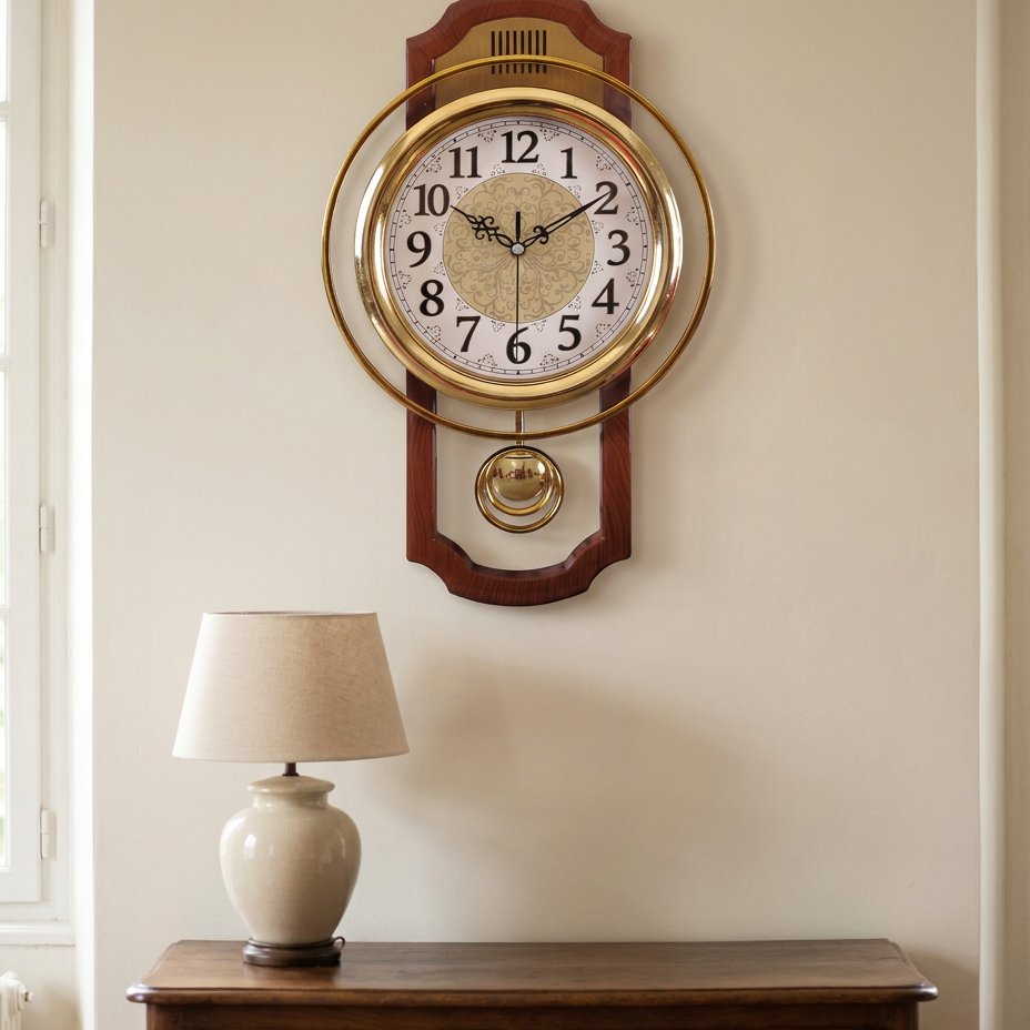 Horloge Murale Pendule Rétro