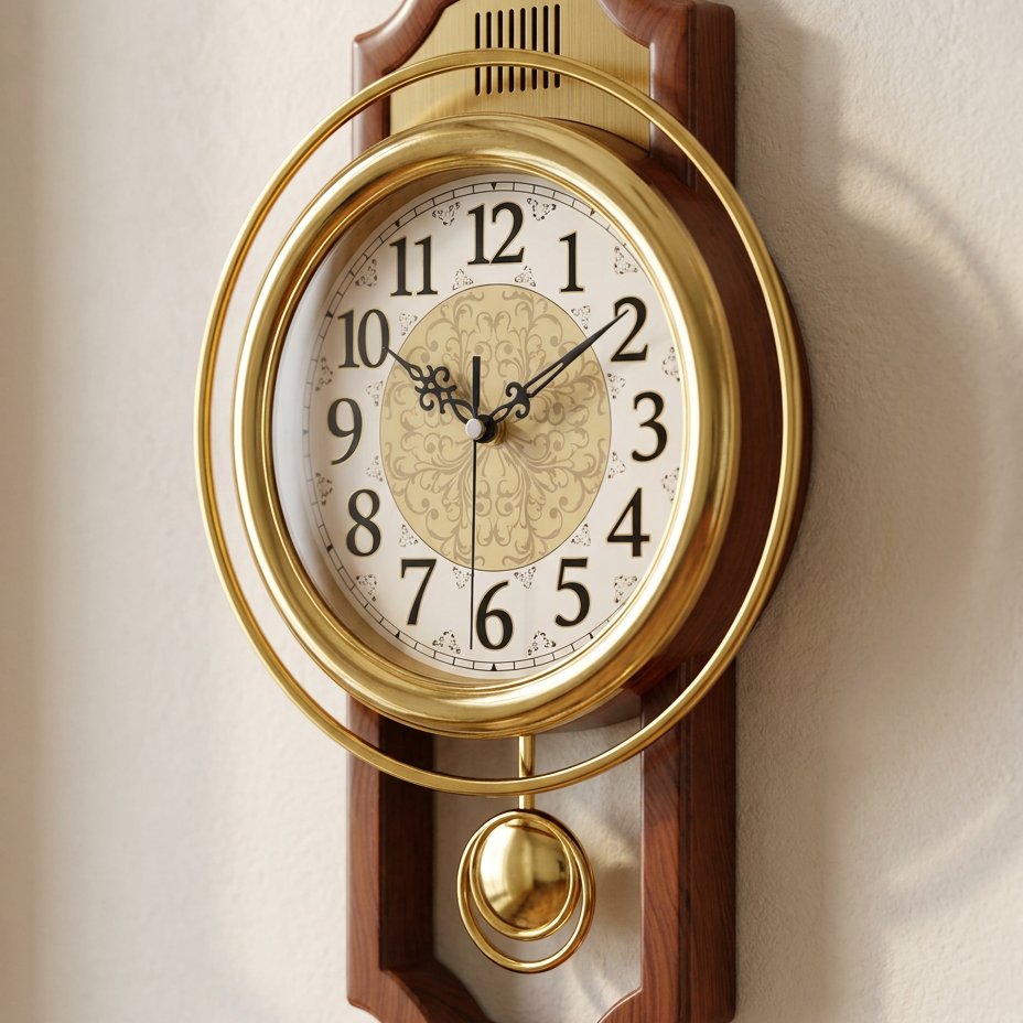 Horloge Murale Pendule Rétro
