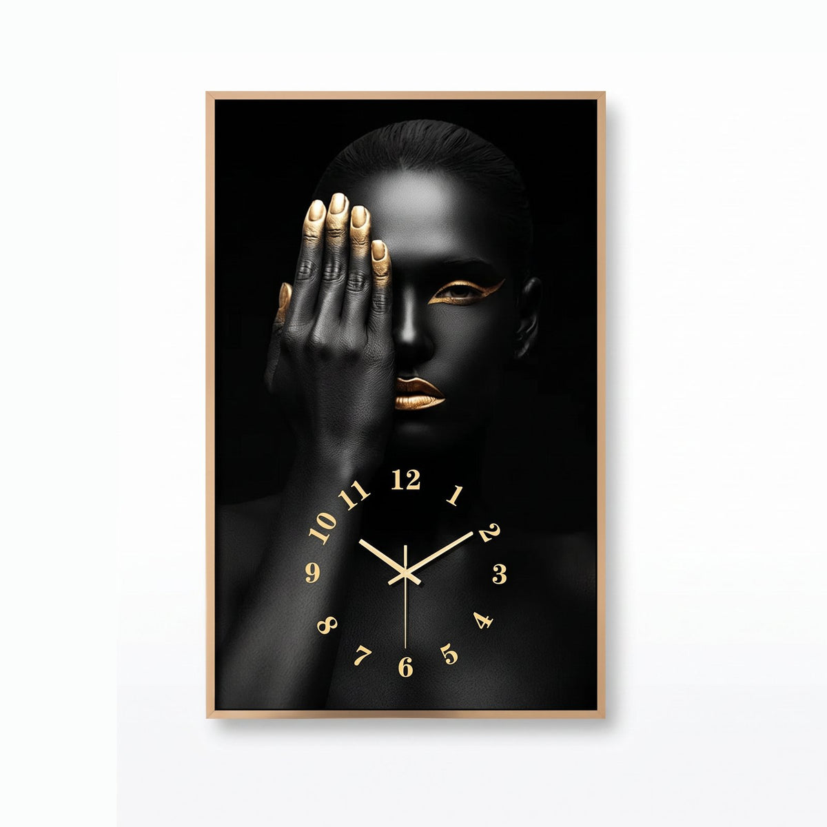 Horloge Murale Portrait Graphique