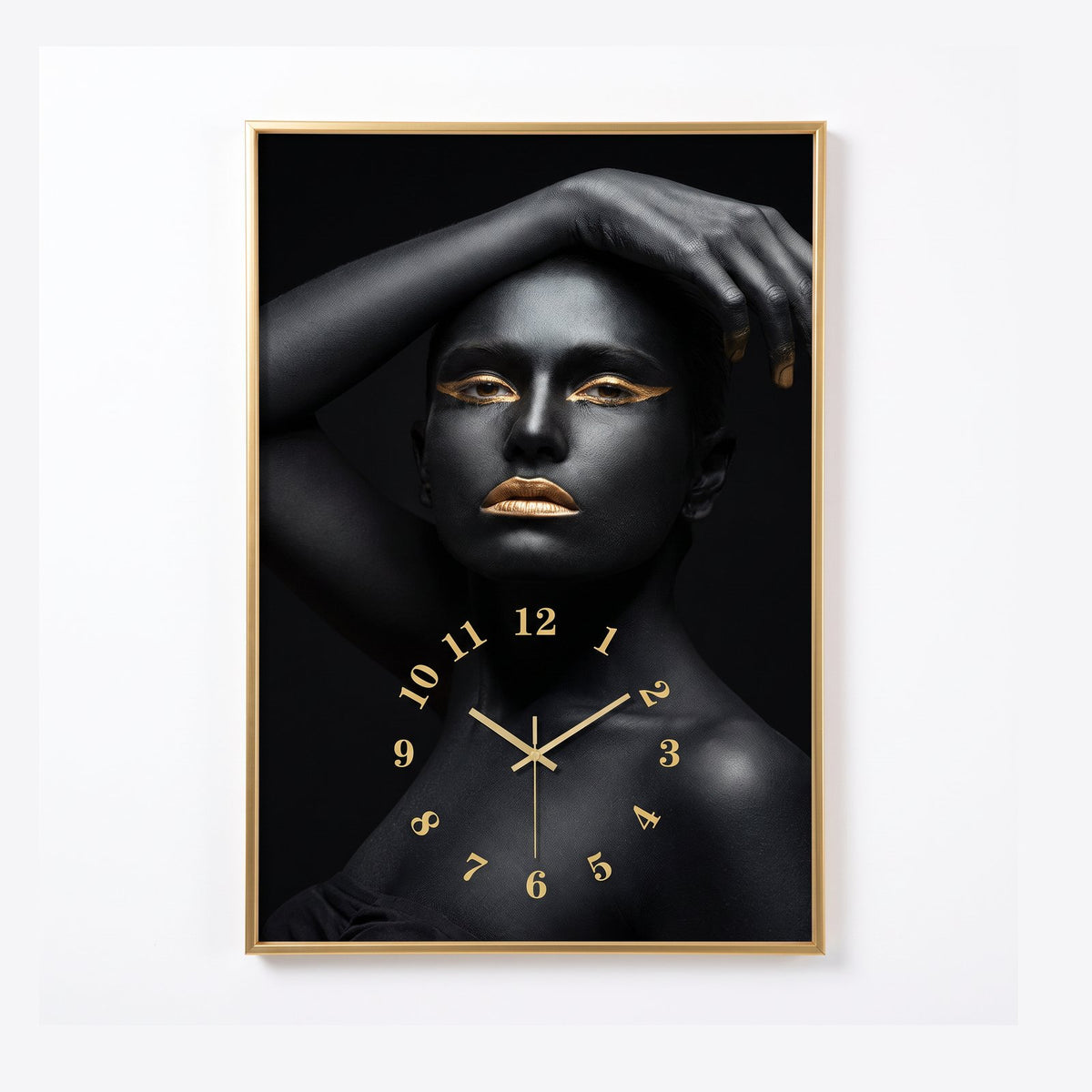 Horloge Murale Portrait Graphique