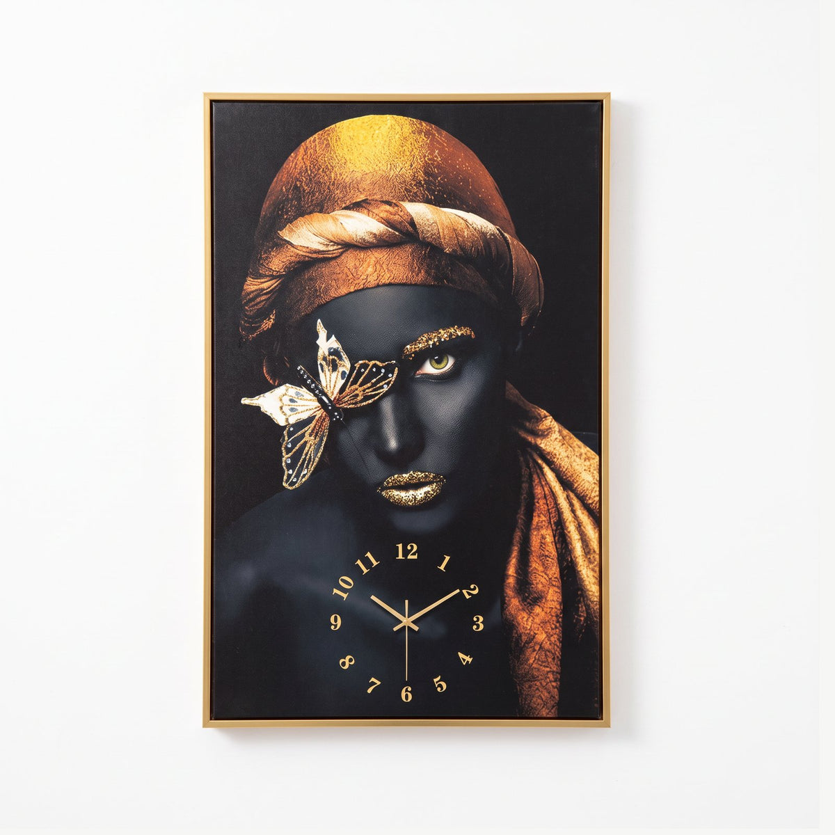 Horloge Murale Portrait Graphique