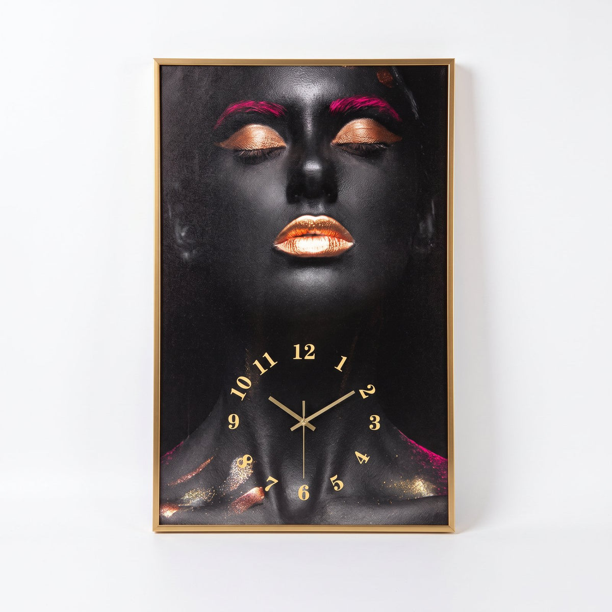 Horloge Murale Portrait Graphique