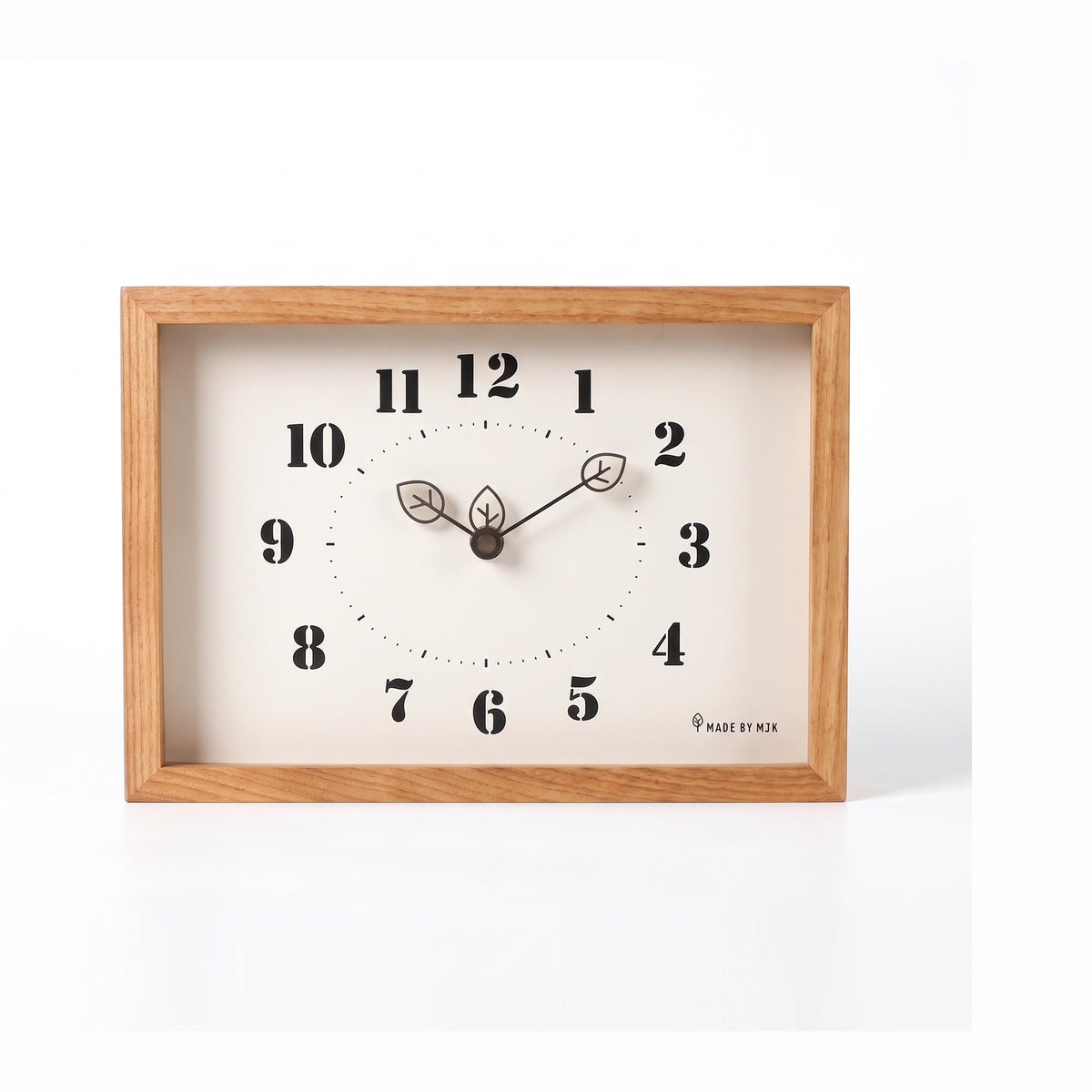 Horloge Murale Rectangulaire Bois