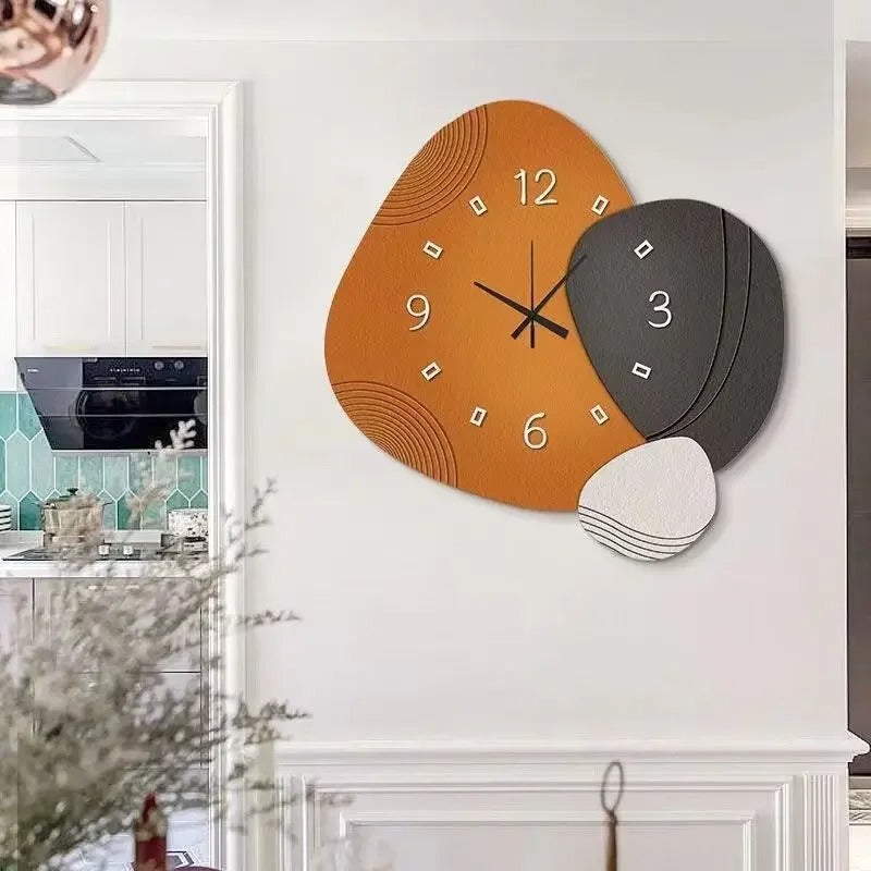 Horloge Murale Abstrait Design