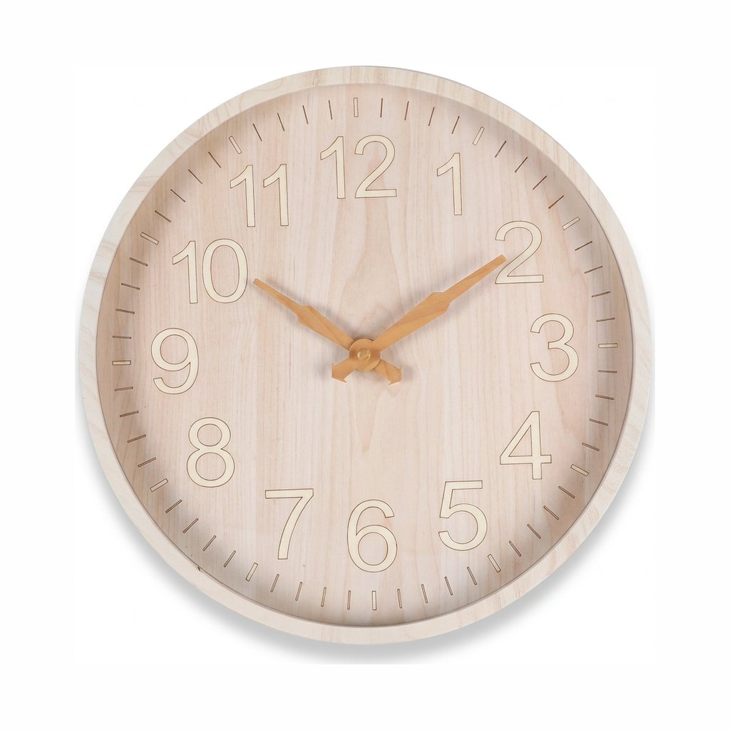 Horloge Scandinave en Bois
